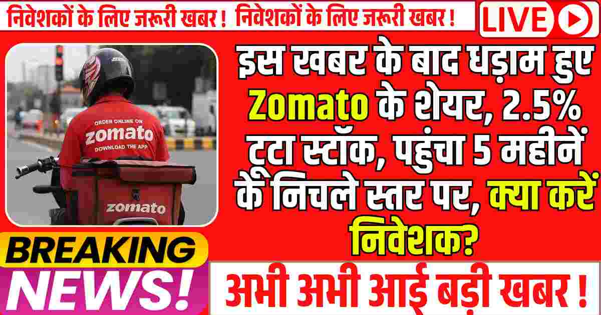 Blinkit Zomato Share